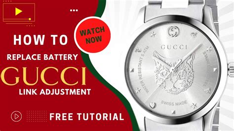 gucci watch battery price|gucci watch battery type.